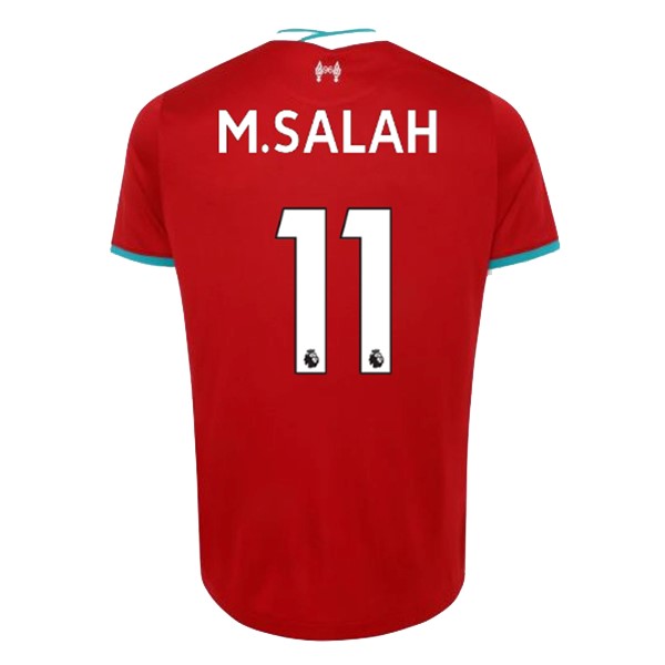 Camiseta Liverpool NO.11 M.Salah Replica Primera Ropa 2020/21 Rojo